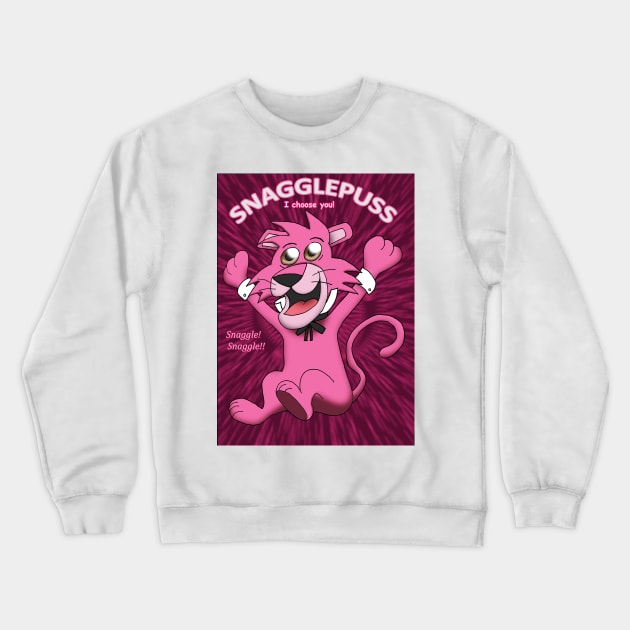 Monster Snagfu Crewneck Sweatshirt by Mizlabeled